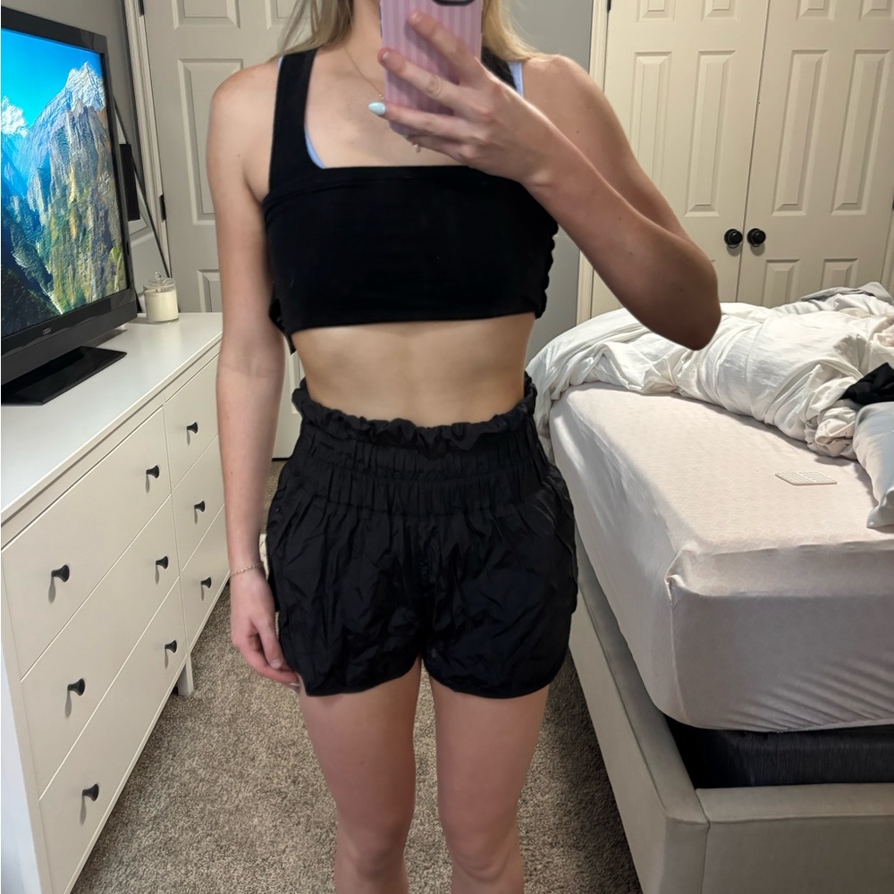 Black free people shorts